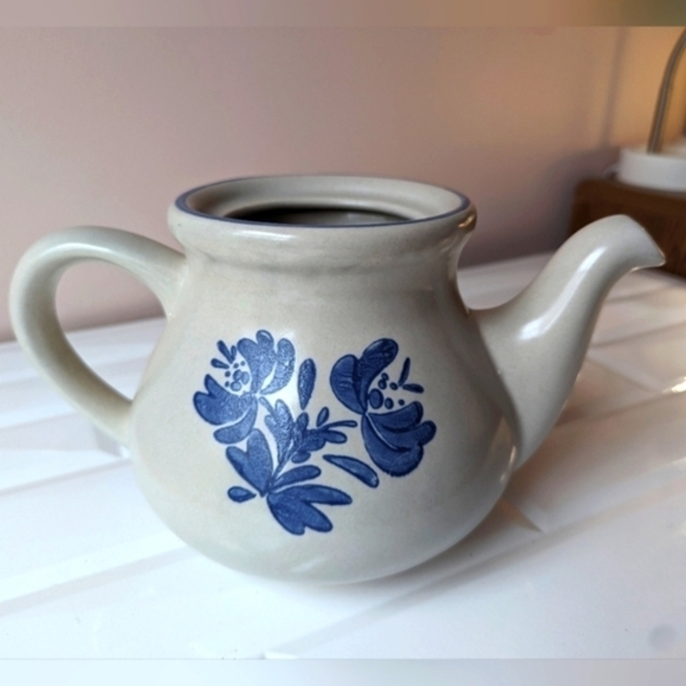Pfaltzgraff‎ Yorktowne Tea Coffee Pot Teapot Pitcher Stoneware Ceramic 550Y